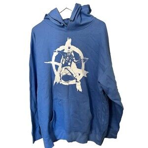 Sons of Anarchy Misfits band Hoodie Men's 2XL Blue Pullover New